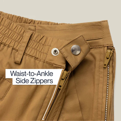 Joe & Bella Men's Signature Side-Zip Chinos