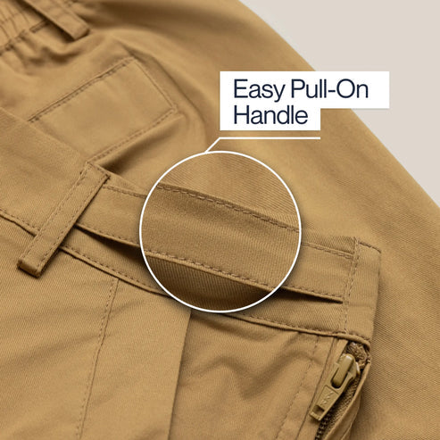 Joe & Bella Men's Signature Side-Zip Chinos